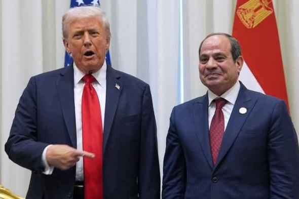 السيسي للرئيس ترامب: لا أحد يمكنه وقف الحرب في المنطقة إلا أنت