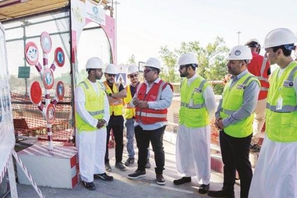 حملة ميدانية على المواقع الإنشائية الجديدة في أبوظبي