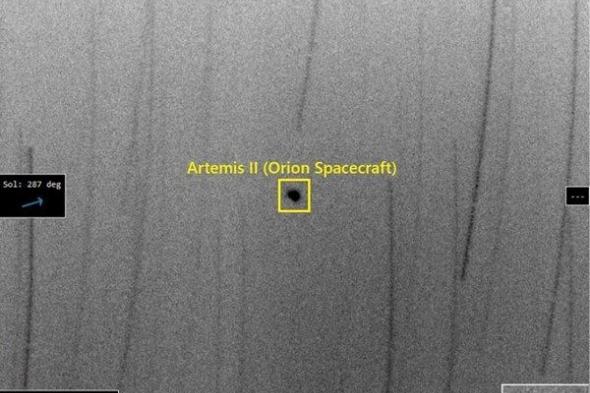 "مرصد الختم الفلكي" يوثق مسار "أوريون" نحو القمر ويرصد تغير لمعانها