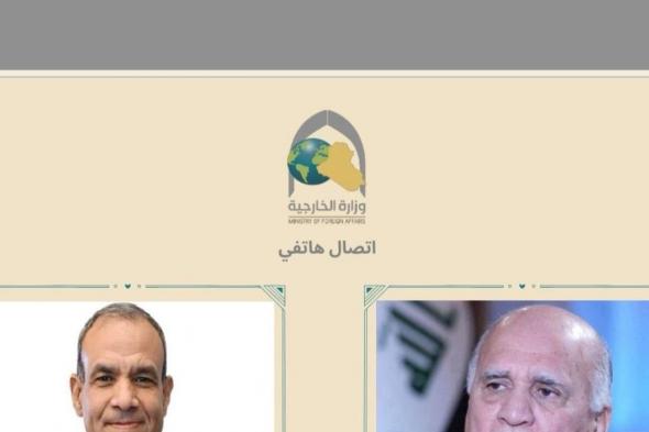 العراق ومصر يبحثان جهود خفض التصعيد واحتواء التوتر المتصاعد في المنطقة