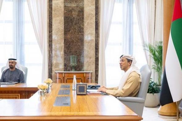 منصور بن زايد يترأس اجتماع مجلس إدارة شركة مبادلة للاستثمار
