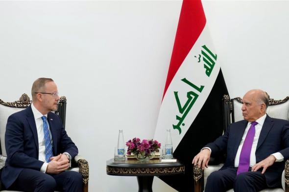 العراق وفنلندا يبحثان جهود خفض التصعيد بين ايران وامريكا