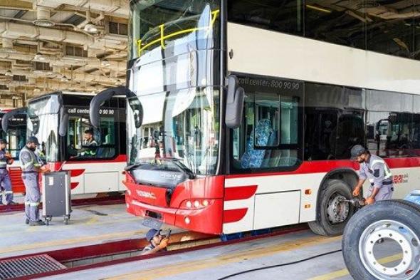 رقم قياسي جديد لحافلات «طرق دبي»