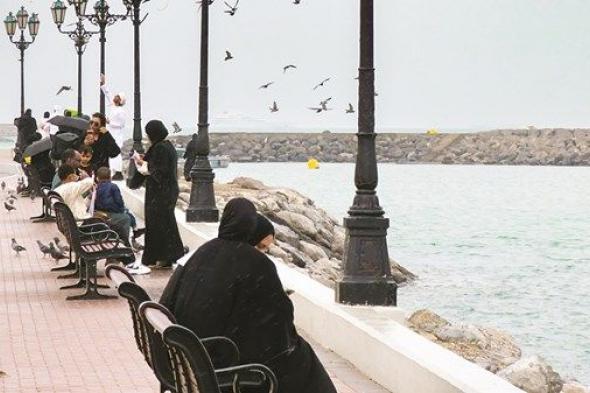 «الأرصاد»: أمطار متفرقة حتى الاثنين