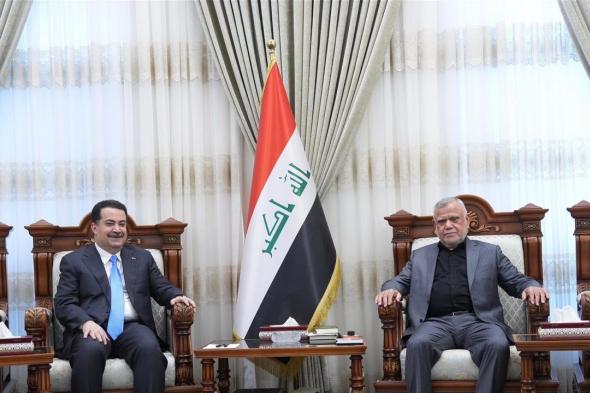 السوداني والعامري يؤكدان العمل على تشكيل حكومة ائتلافية قادرة على مواجهة التحديات