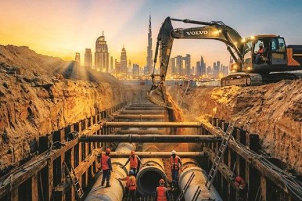 بلدية دبي تنجز المرحلة الأولى من تطوير شبكة صرف منطقة القوز