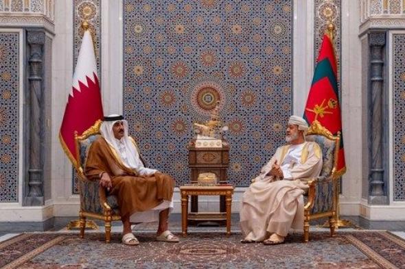 سلطان عمان وأمير قطر يبحثان تطوّرات الأحداث في المنطقة