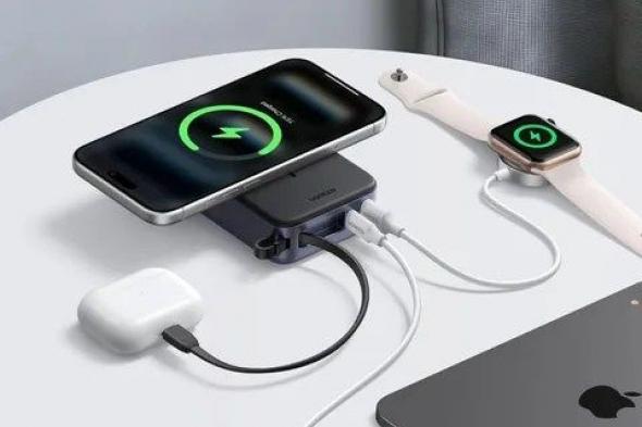 تكنولوجيا: يوجرين تطلق بنك طاقة جديداً بسعة 20 ألف مللي أمبير وكابل مدمج في الأسواق الأمريكية