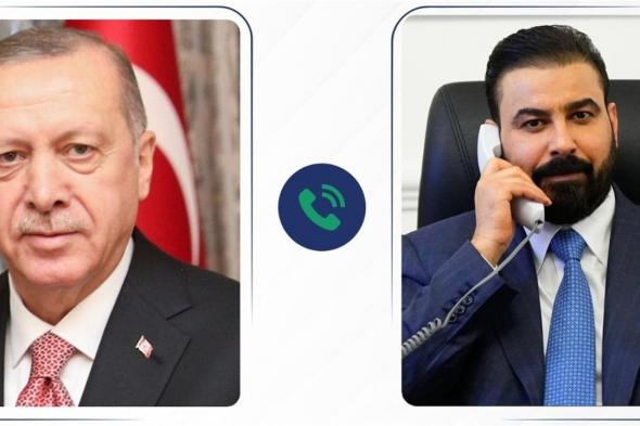 أردوغان يؤكد للزيدي دعم بلاده لاستقرار العراق وتشكيل حكومة جديدة