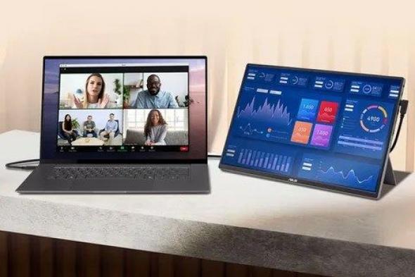 تكنولوجيا: أسوس تطلق شاشتها المحمولة الجديدة ZenScreen MQ16FC بتقنية OLED