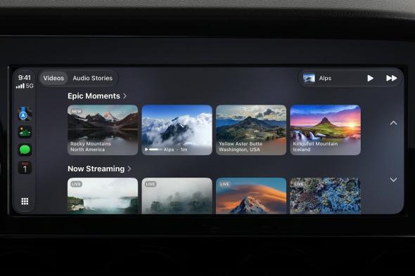 تكنولوجيا: أبل تطلق ميزات مذهلة لنظام CarPlay في iOS 27 تشمل تطبيقات الفيديو ومساعد WWDC2026# Siri AI