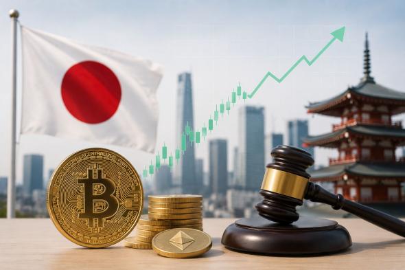 اليابان تقترب من تنظيم سوق العملات الرقمية بشكل مطابق لسوق الأسهم