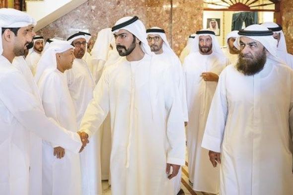 خليفة بن طحنون يعزي في وفاة فاطمة هلال المزروعي