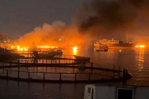 انفجار في جزيرة قشم.. الجيش الأمريكي ينفذ غارات جديدة على إيران