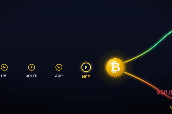 أسبوع حاسم ينتظر سوق الكريبتو: هل تدفع البيانات الأمريكية العملات الرقمية إلى موجة صعود جديدة؟