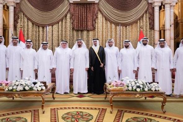 سيف بن زايد يحضر أفراح عبدالرحمن عزالدين ومحمد الفلاسي